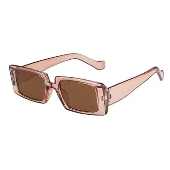 Fashion Square Retro Sunglasses Women Vintage Sun Glasses Men Luxury Eyeglasses UV400 Small Oculos De Sol очила слънчеви дамски
