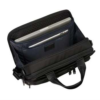 Балистични найлон мъжки ваканции бизнес пътуване на едно рамо чанта за лаптоп портфолио 26120D2