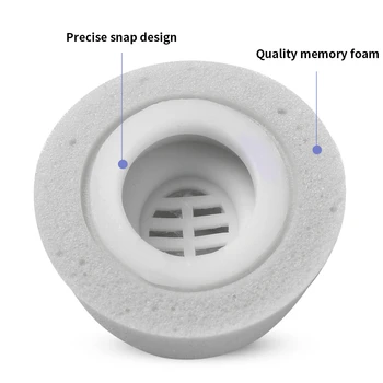 Memory Foam Ear Tips for HUAWEI Freebuds Pro Eartips true wireless накрайници за уши Tips Anti-Slip Noise Cancelling Dust Filter Tips 8шт