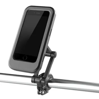 Сензорен екран под наем на мотоциклет волана водоустойчив притежател на мобилен телефон, навигация скоба