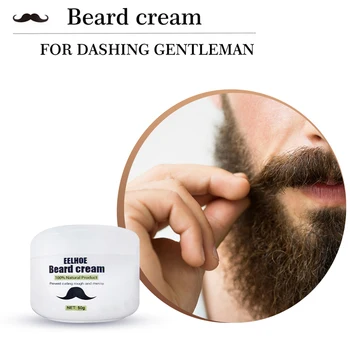 EELHOE Beard Balm Натурален Органичен Восък за Мустаци за Полагане на Пчелен Восък Хидратиращ Grow Smoothing Gentlemen Beard Care Продукта