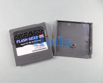 1pcs 2021 Flash Card Game Card Housing Shell Кутия Case For Sega Game Gear GG Cartridge Card With microSD Push Slot