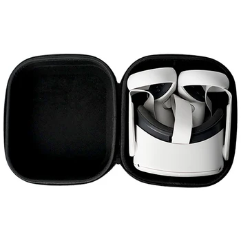 VR Каска Чанта За Съхранение Чанта За Носене Oculus Quest 2 VR Каска Защитна Чанта Твърд EVA Кутия За Съхранение Drop Shipping Едро