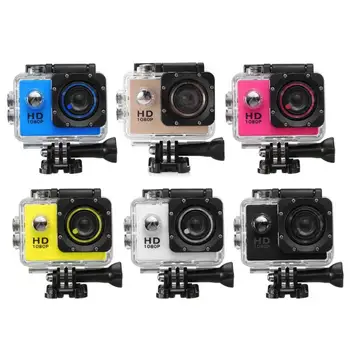 2021 Нова Екшън 12MP Камера HD 1080P 32GB 140D Подводен Водоустойчива Cam Каска Vedio Go Sports Pro Cam Mini DV Камера