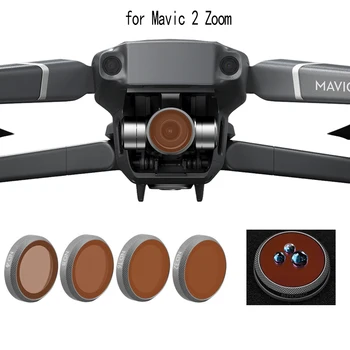 За Mavic 2 Zoom Gimbal Camera Lens Filter Регулируема Водоустойчив Филтър на Обектива Филтри, резервни Части UV ND4 ND8 ND16 ND32 ND64 Аксесоар