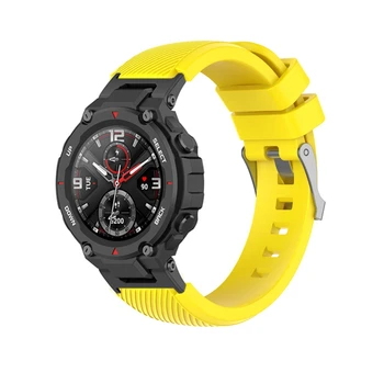 За Xiaomi Huami Amazfit T Rex Гривна Мек Силиконов Ремък За Amazfit T REX Pro Smartwatch Спортен Каишка Гривна Аксесоари