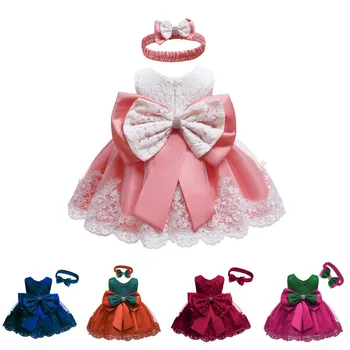 Baby Girls Dress Новородени Дантелени Рокли На Принцеси За Дете На 1-Та Година На Раждане Облечи Хелоуин Костюми И Бебешки Премяна Коледа