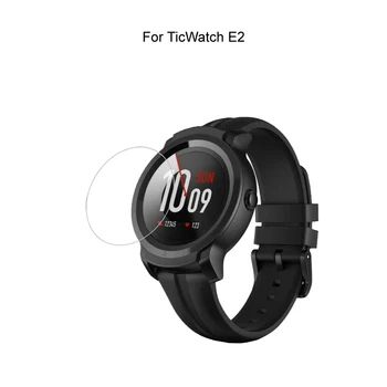 За TicWatch E2 Smart Watch 2.5 D Закалено Стъкло Протектор на Екрана Защитно Фолио Anti Scratch HD Clear