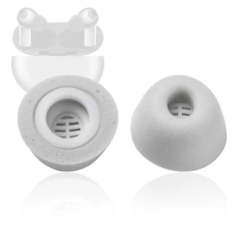 Memory Foam Ear Tips for HUAWEI Freebuds Pro Eartips True Wireless Earbud Tips Anti-Slip Избягвайте Падането намаляване на Шума 8шт
