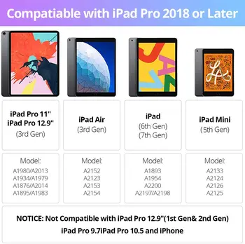 Стилус за iPad Молив Магнитен Дизайн Съвместим с Apple iPad /iPad Pro /Мини iPad /iPad Air Акумулаторна батерия за Цифров молив