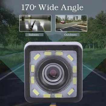 Широка нощен led камера за обратно виждане на Автомобила с висока разделителна способност, автоматична паркинг и задната камера за обратно виждане