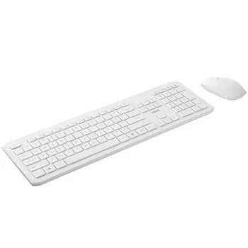 Rapoo X2000 106-key wireless optical office keyboard and mouse set, мултимедийни клавиши, безшумни и тънки, бизнес-офис