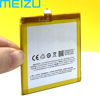 Оригинален 2500mAh BT43C Батерия За Meizu Meilan 2 / M2 Mini Мобилен Телефон Високо Качество на Батерии+Номер за Проследяване