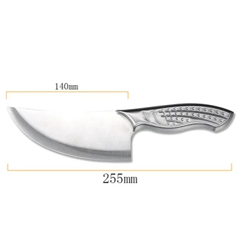 Кухненски нож на Главния Готвач нож Многофункционален нож за рязане нож от неръждаема стомана Остър нож Къмпинг ловен нож говеда