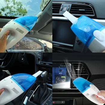 Car Wet & Dry Dual-use Cleaning 12V 60W Portable Super Suction Mini Handheld Vacuum Cleaner Авто Прахосмукачка