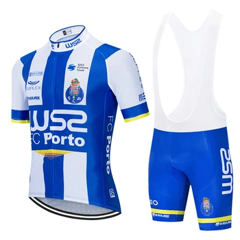 TEAM 2022 WS2 FC Porto Cyling Clothing Jersey Bike Shorts Mens Suit Summer Quick Dry Pro BICYCLING Тениски Maillot Culotte Носете