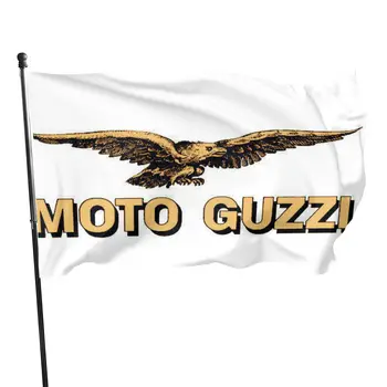 Moto Guzzi Крила Мотоциклет Колоездач Класически Ретро Реколта Размери от S До 5Xl 2021 Флаг