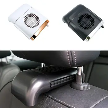 Авто Вентилатор Auto Seat Back Fan 3-speed Silent Gale Cooling Micro Usb Car Seat Fan for Automobile 5v 1a Многофункционални аксесоари