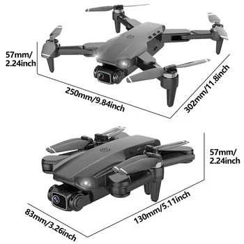 Drone L900 Pro 5G GPS 4K Dron с HD Камера FPV 28мин Време на Полет Бесщеточный Мотор Quadcopter Разстояние от 1,2 км от Професионални безпилотни летателни апарати