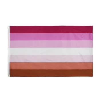 XYFlag 90x150cm ЛГБТ Дъга Лесбийка Гордост Флаг За Украса