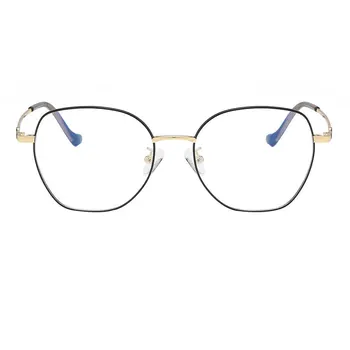 2021 нова тенденция метална самоличността на плоски слънчеви очила мода красиво обзаведени очила могат да бъдат оборудвани с рамки за очила късогледство.