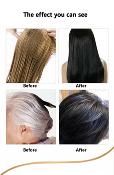 7 Цвята Органични Натурална Бърза Боя За Коса Само за 5 Минути Noni Plant Essence Brown Color Hair Dye Шампоан за Покриване на Сиво Бели Косми