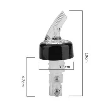 Clear Spout Measured Bottle Pourer Auto Measuring 30ml(1 oz.) Shot Camera Pour Spout for Ликьор Wine Dispenser Home Bar Tools
