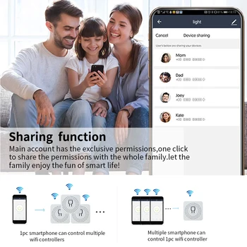WGHINE Smart Home Automation Switch Sasha App Таймер Ключа за лампата Работа с Google Home Алекса