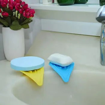 Многофункционален листче с противоскользящим сапун кутия кухненска мивка за почистване на гъба-часова тип на листата сливная препарат за съдове баня сапунерка