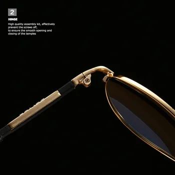 Слънчеви Очила Мъжете Луксозна Марка Дизайнер Полицейски Мъжки Слънчеви Очила Polarized на Шофиране Слънчеви Очила За Мъже Пилот oculos de sol masculino