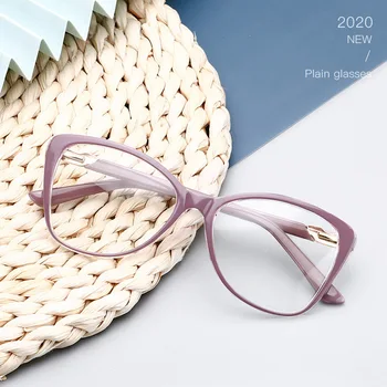 MIZHO 2020 Филтриране Предпазва зрението Очила Дамски Очила Дамски Котешко око
