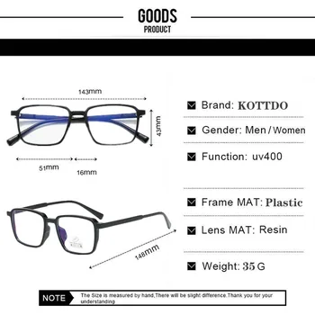 2021 Нова Мода За жени Анти-Сини Очила За мъже Старинните Малки Квадратни Очила За Очите Мода Класическа Марка, Дизайн на Очила Рамка