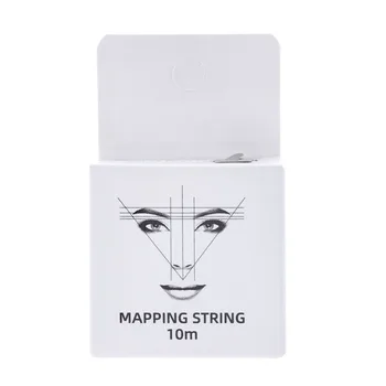 10m Mapping Pre-ink String For Microblading Eyebow Makeup Dying Liners Thread Полуфинал Permanent Positioning Вежда Измервателен Инструмент