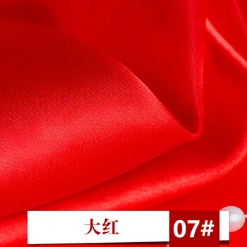 150 см*100 см лъскав плат подарък кутия вътрешната риза облекло подплата кърпа симулация на коприна и червен плат рокля шевна плат