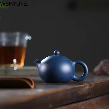 Yixing чайник лилаво глина Xi Ши чайник красиви ръчно изработени руда чайник oolong чай китайски индивидуален чай набор от 188 шаровое дупка 110 мл