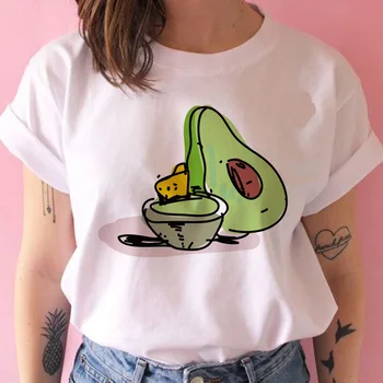 авокадо вегетариански t shirt women harajuku korean style tshirt cartoon смешни ulzzang 90s t-shirt Tumblr Гръндж summer top tee тениски