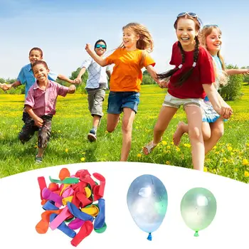 111pcs Multicolor Latex Filling Water Балон Kids Summer Outdoor Beach Toy Easy Kit Latex Filling Water Bomb Топка Fight Games