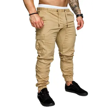 Есенни мъжки панталони Хип-хоп Зреещи Пътеки Панталони 2020 Нови мъжки Панталони Мъжки Пътеки Твърди Мулти-чифт Панталони, Спортни Панталони M-4XL