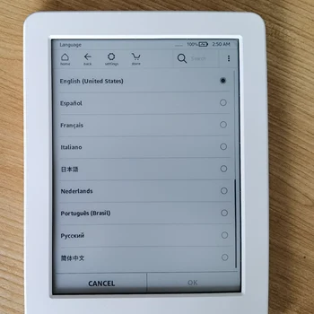 Kindle 6 generation ebook e book eink с e-ink четец с 6-инчов сензорен екран wifi ereader по-добре, отколкото кобо