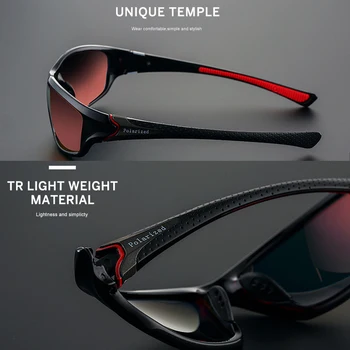 Поляризирани Слънчеви очила Мъжки Слънчеви очила За Шофиране UV Защита Реколта Пътни Слънчеви очила За Шофиране, Колоездене, Риболов, Каране На Кънки Спорт