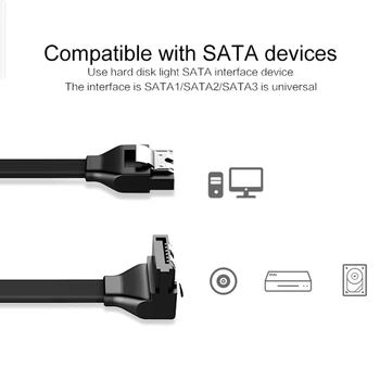 SATA 3.0 Кабел До Твърдия Диск SSD Адаптер HDD Кабел Директен 90 Градуса Sata 3.0 Кабел За Asus, MSI Gigabyte дънна Платка За Лаптоп