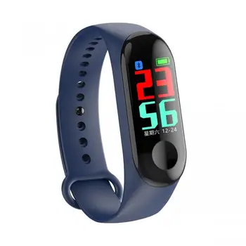 Новият М3 Smart Watch Heart Rate Monitor Кръвното Налягане Спортен Тракер, Фитнес Гривна Гривни Носимые Устройство Крачкомери