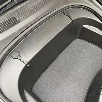 чифт пластмасови куки за Tesla Model 3 2021 Предни машинен отделение Кука за съхранение на багаж