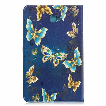 Флип Сладък Еднорог Слон Пеперуда Калъф за Samsung Galaxy Tab A A6 10.1