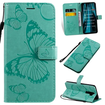Flip Case for Huawei P Smart Z Honor 10 Lite Y9 Prime Mate 9 8 7 Butterfly Cover Coque Honor 8X 8C V10 10i 6X 6C 6A P10 GR5 2017