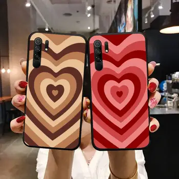 Latte Love Coffee Сърце Калъф за телефон Xiaomi Redmi Note 4 4x 5 6 7 8 pro S2 PLUS PRO 6A