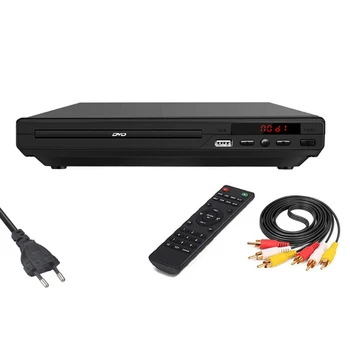 DVD-плеър 1080P Мащабиране Всички Регионални DVD плейъри за дома с H DMI / AV Изход USB Мултимедиен плеър Функция X37A