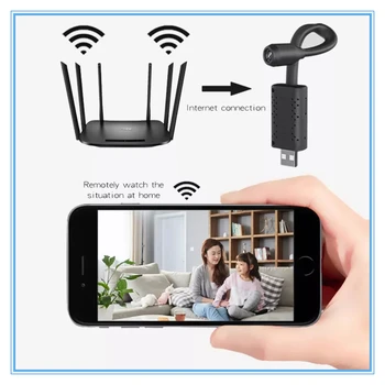 Full HD Mini USB Wifi Nanny Camera Home Security Камери Night Vision Micro Secret Cam Motion Detection Video Voice Recorder
