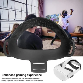 VR-Майка на Каишка За Oculus Quest 2 Vr Каска Мека лента за глава Въздушна Подвижна Професионален VR Pad Слушалки За Oculus Quest 2