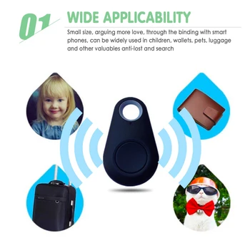 Mini Против Lost Alarm Tag Itag Anti-lost Alarm Smart GPS Tag Wireless Bluetooth Tracker Child Bag Портфейла Key Пет Finder Локатор